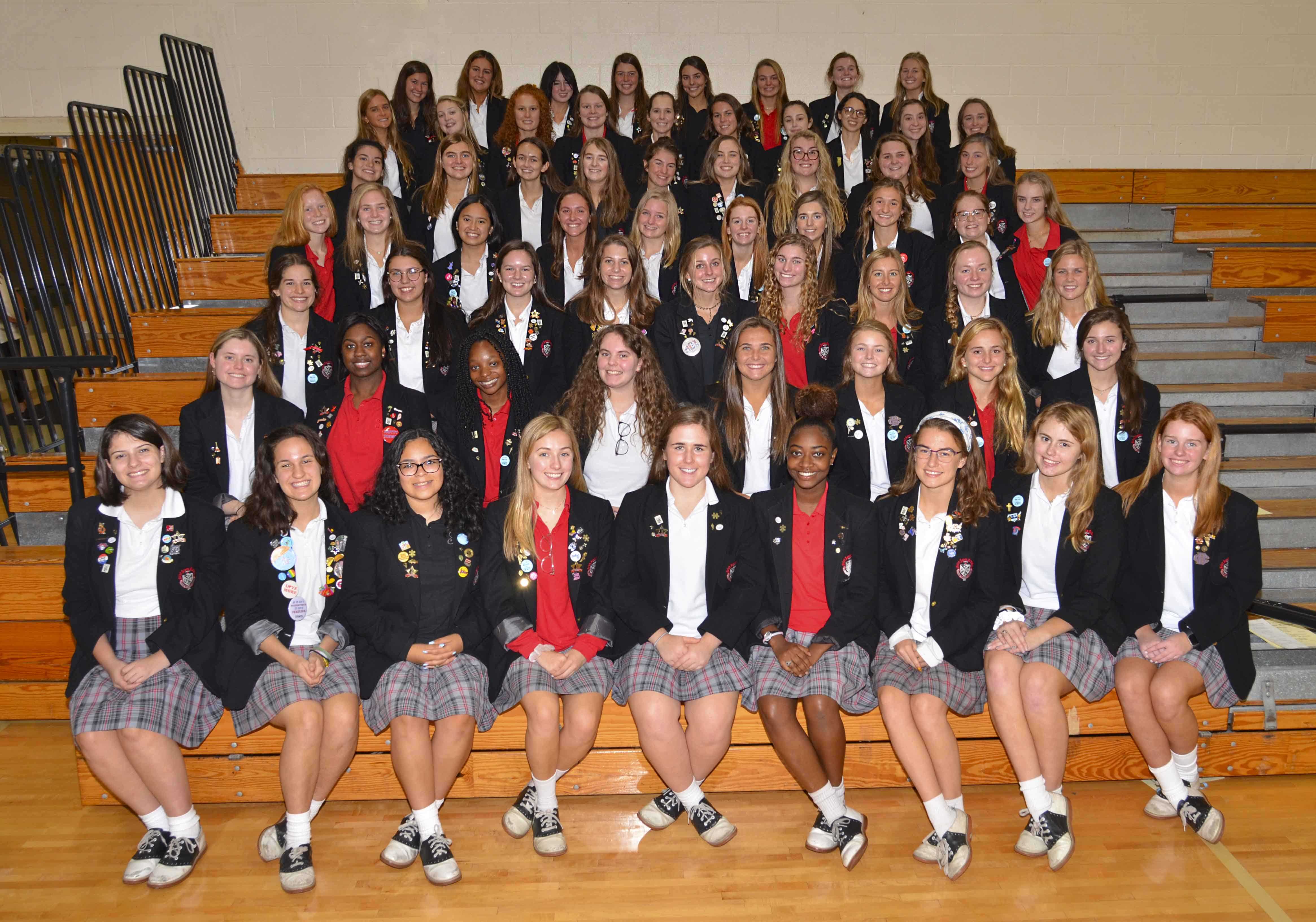 SAA Seniors Inducted  Into National Honor Society